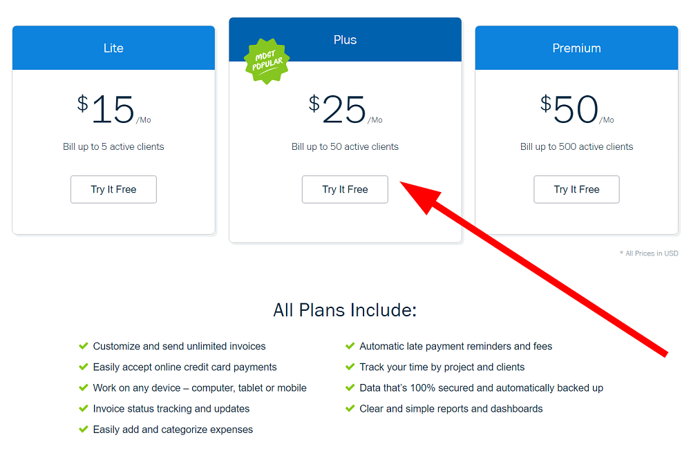 Freshbooks-pricing-page-and-most-popular-plan